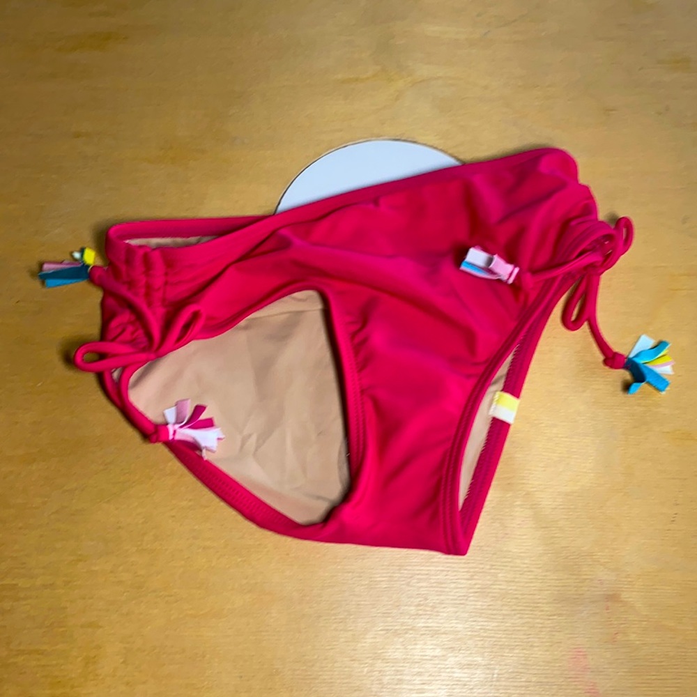 Summersalt 4T tassel pompom swim bottoms